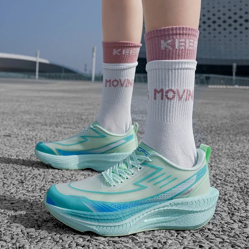 New Fashion Outdoor Sports Casual Jogging Gym Walking Non-Slip Elastic Comfortable Unisex Mens Woman Sneakers Running Shoes