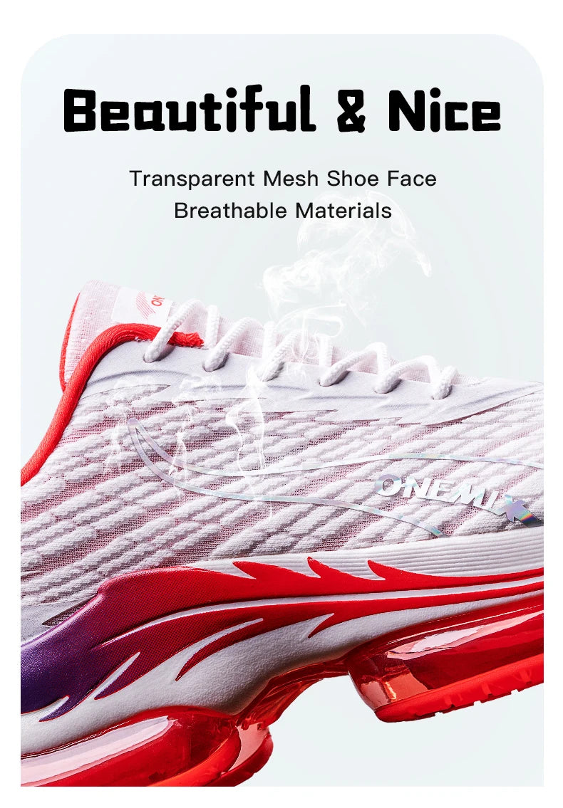 ONEMIX Fans Extra 20% off Running Shoes Air Cushion Athletic Couple Trainers Sport Jogging Shoes Outdoor Women Walking Sneakers