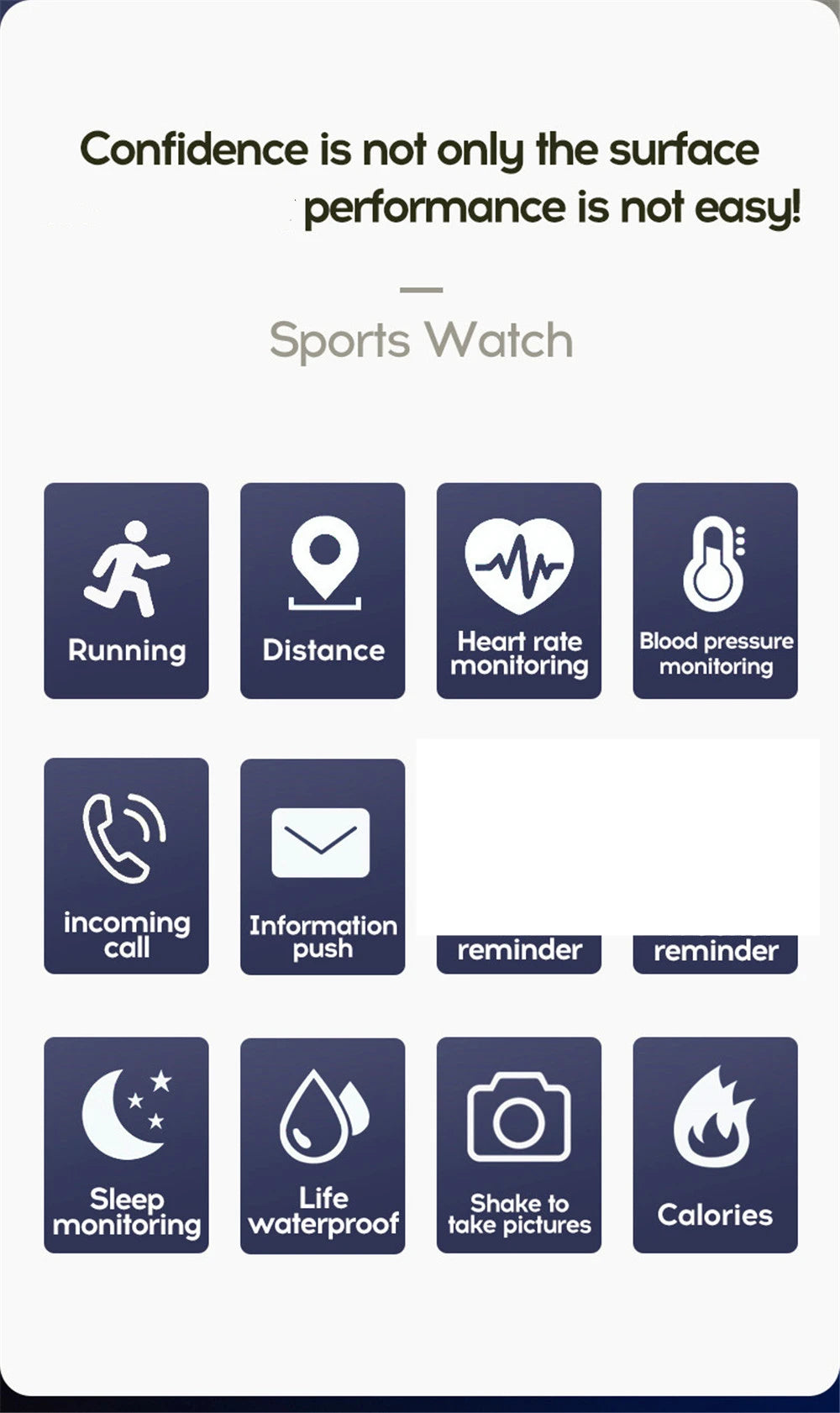 Smart Watches For Women Men Bluetooth Connect Phone Player Music Control Fitness Heart Rate Monitor Sport Bracelet Digital Y68