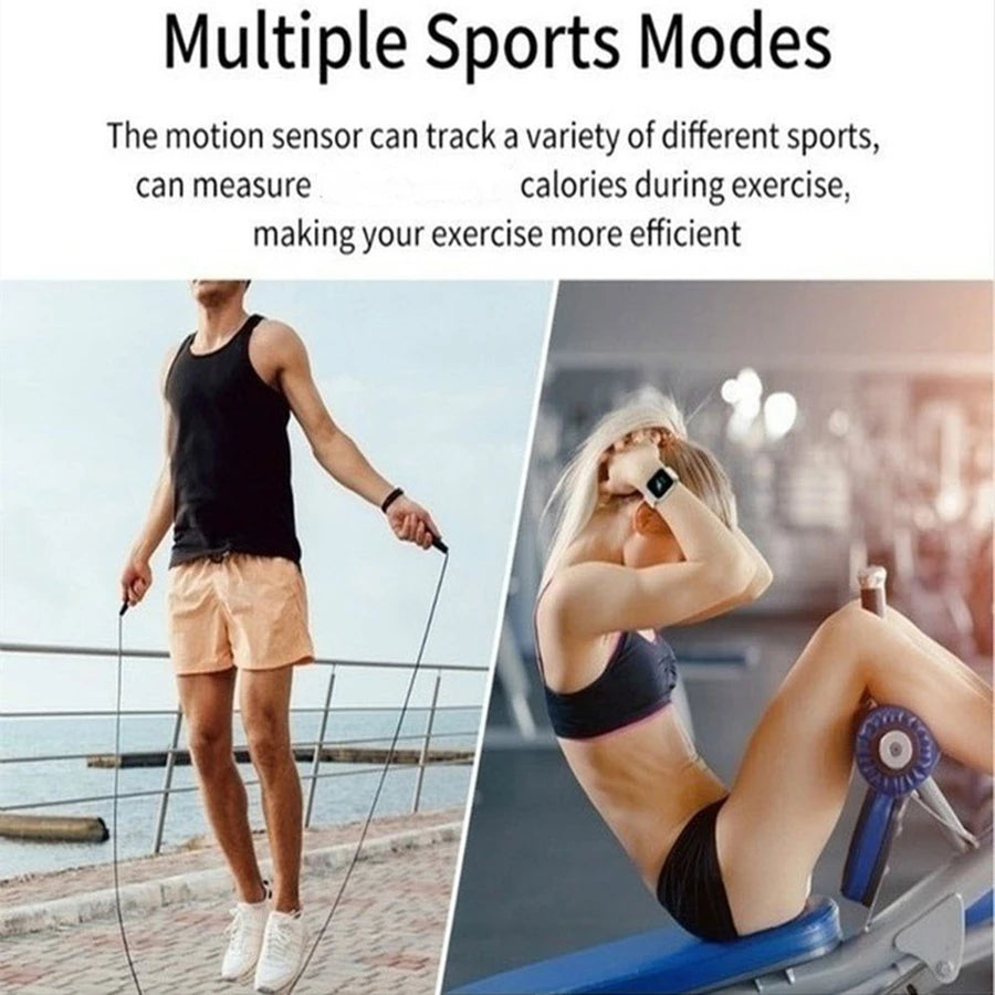 Smart Watches For Women Men Bluetooth Connect Phone Player Music Control Fitness Heart Rate Monitor Sport Bracelet Digital Y68