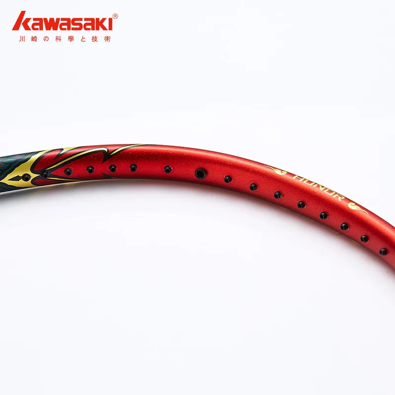 Kawasaki KING K9 4U Badminton Racket Professional T-Join Power All-around Speed&Attack Kawasaki Badminton Racket