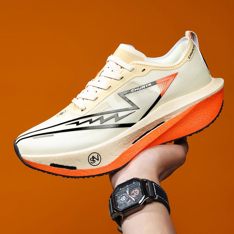 Supercritical E-TPU Marathon Running Shoes Men Women High-quality Road Jogging Shoes Light Comfy Sneakers Mesh Training Shoes