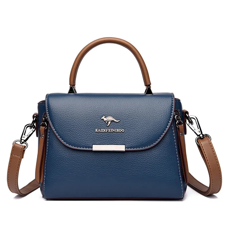 High Quality Pu Leather Casual Crossbody Shoulder Bags for Women 2023 New Luxury Purses and Handbags Women Bags Designer Totes