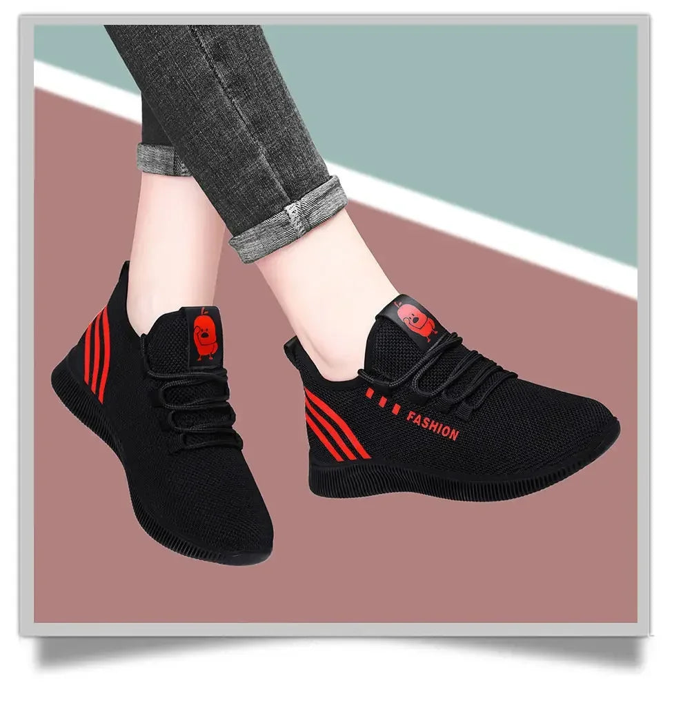 Running Shoes Lightweight Sneakers Breathable Walking Sneakers Shoes Free To Adjust The Tightness for Women for Gym Travel Work