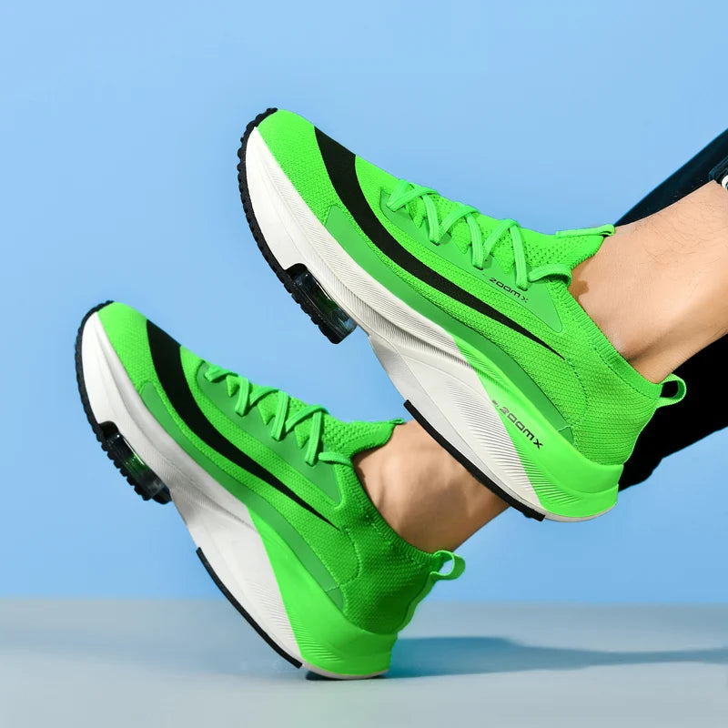 Original Sneakers Men Mesh Breathable Comfortable Lace-up Flat Outdoor Running Shoes Luxury Design Trendy Tennis Shoes for Women