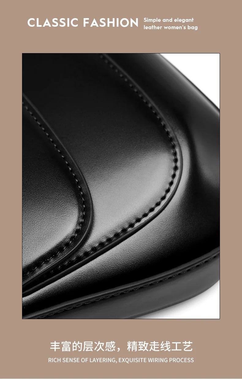 YANATARI underarm cowhide Genuine leather handbags women vintage shoulder bag female luxury bags womens high quality 2025