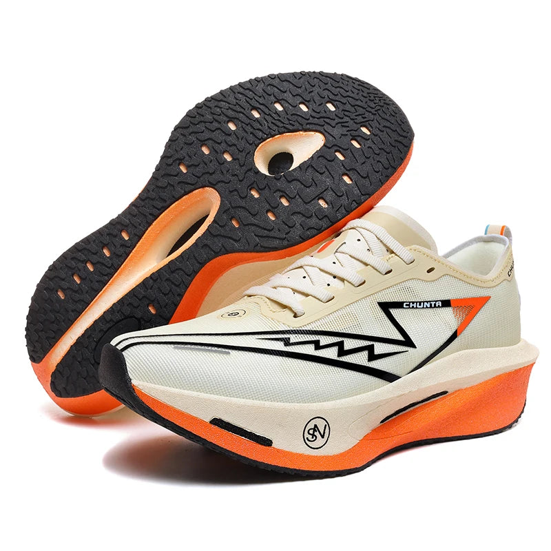 Supercritical E-TPU Marathon Running Shoes Men Women High-quality Road Jogging Shoes Light Comfy Sneakers Mesh Training Shoes