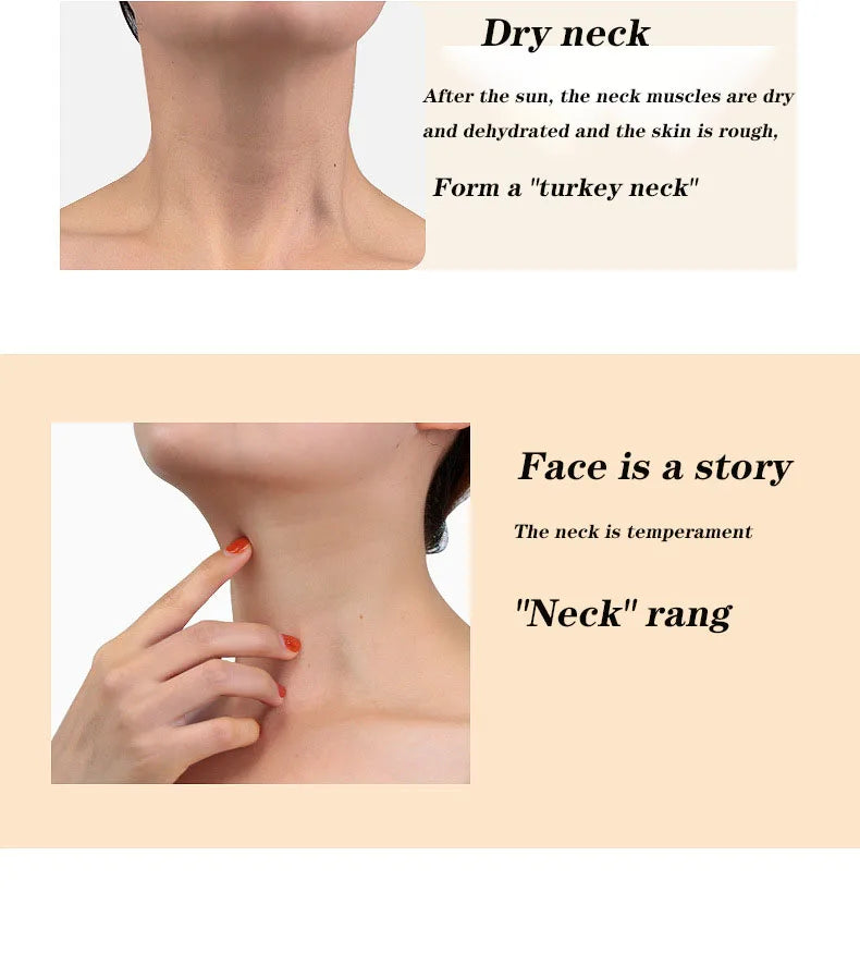 10pcs Gold Firming Neck Mask Moisturizing Nourishing Brightening Hydrating Neck skincare Masks Beauty Necks Skin Care Products