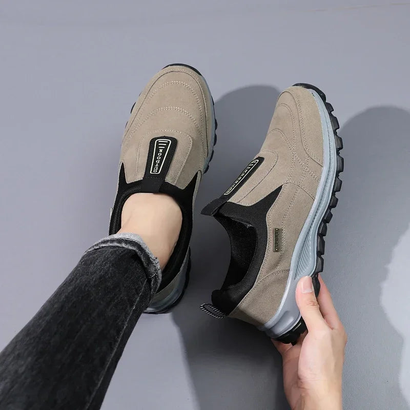 High Quality Indestructible Man Shoe Sneakers Breathable Running Shoes Lightweight Anti-slip Outdoor Men's Sneaker Male Shoes