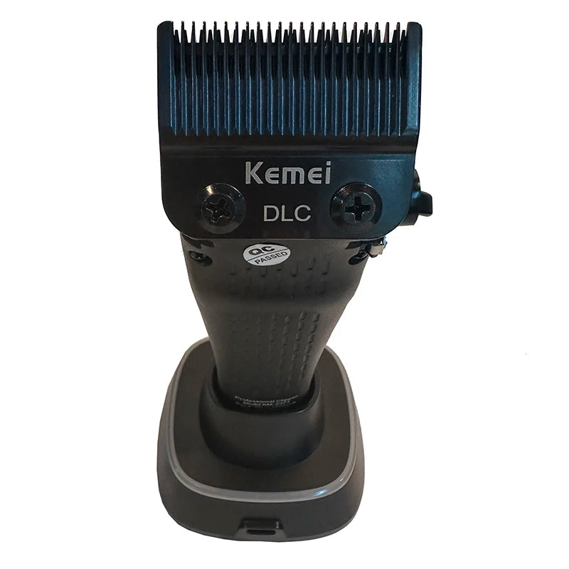 Kemei KM-2373 Baber Hair Clipper Professional Hair Cutting Machine With Charging Base For Men Electric Hair Trimmer Men Gift