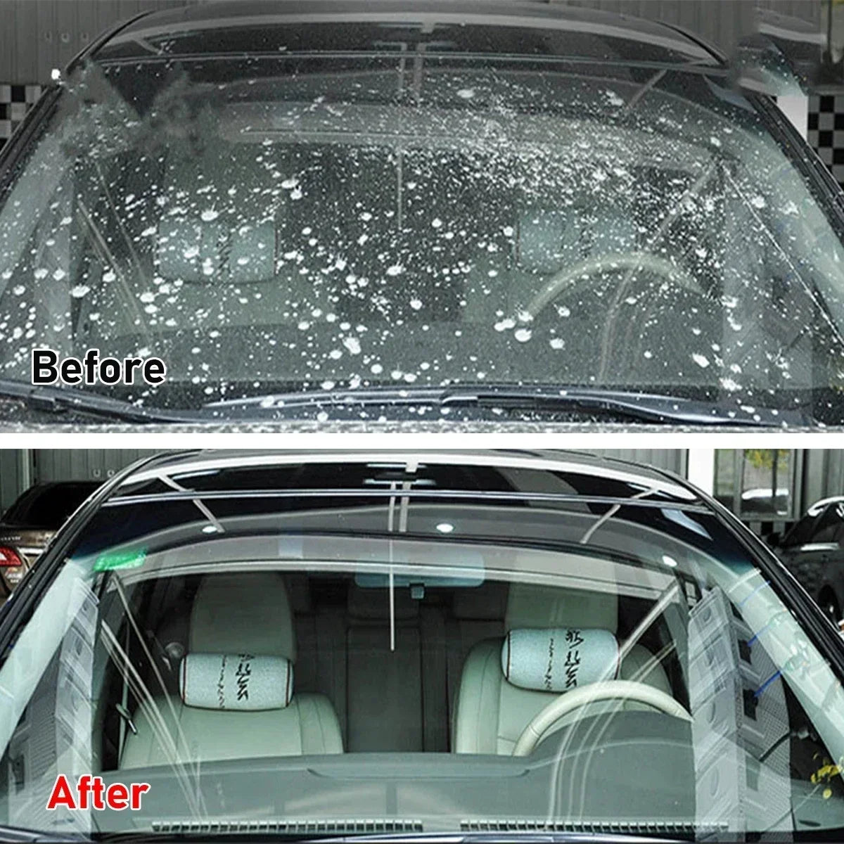All-Season Windshield Washer Effervescent Tablet (Solid Concentrate) Shellac-Free Formula