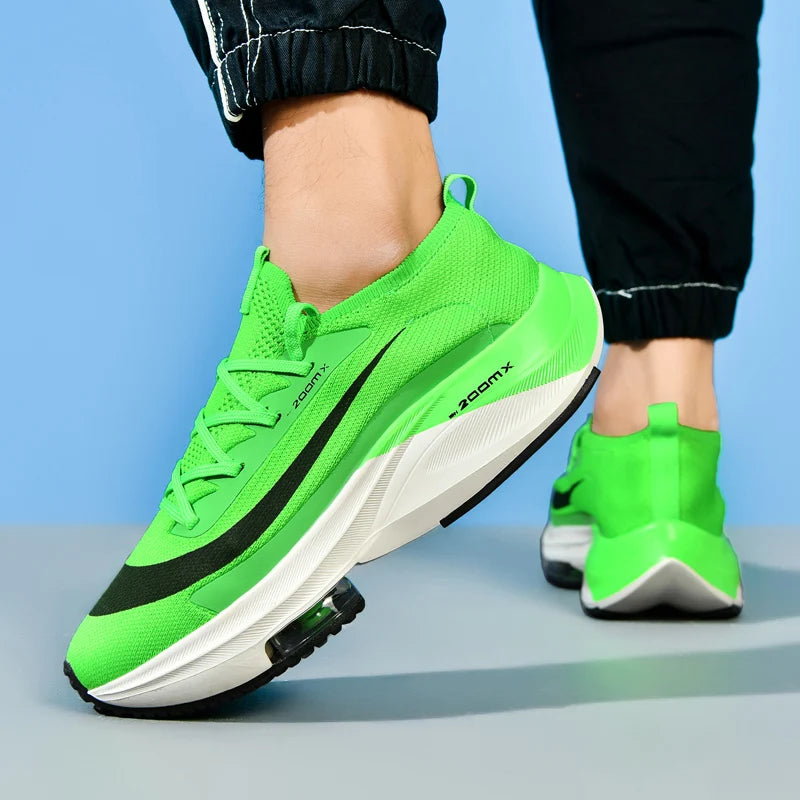 Original Sneakers Men Mesh Breathable Comfortable Lace-up Flat Outdoor Running Shoes Luxury Design Trendy Tennis Shoes for Women