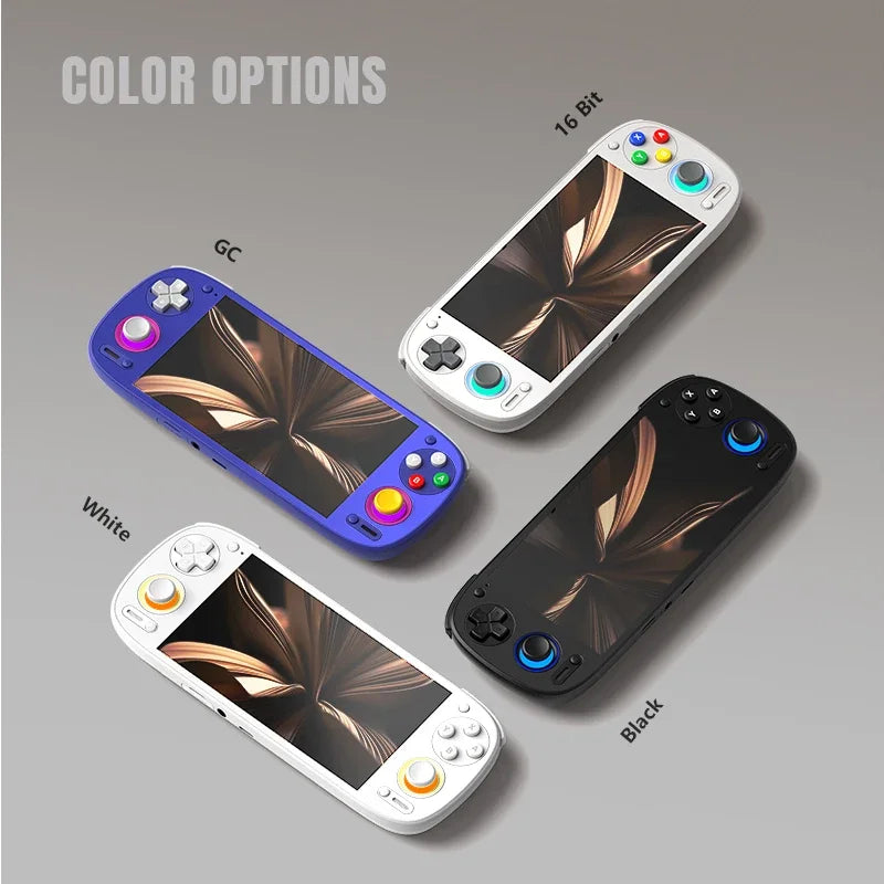 2025 New Retroid Pocket 5 Retro Handheld Game Console Video Game Consoles SD865 512G Android13 OLED Screen PSP Games 5.5 Inch