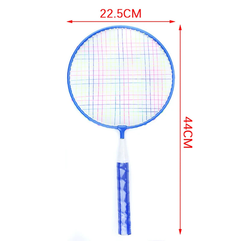 1 Pair Children Tennis Badminton Rackets Ball Set Sports Family Game Toy Kids Badminton Rackets N66