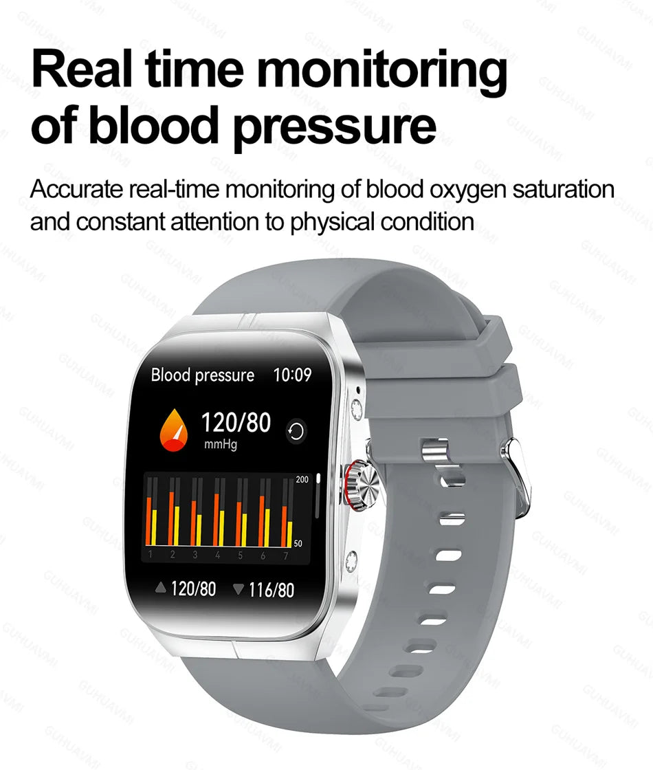 Smartwatch Men Women NFC AMOLED Screen Always Show Time Clock Bluetooth Call IP68 Waterproof Smart Watch Sport Fitness Bracelet