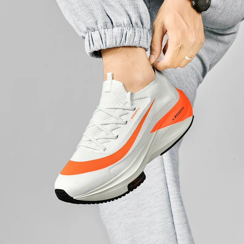 Original Sneakers Men Mesh Breathable Comfortable Lace-up Flat Outdoor Running Shoes Luxury Design Trendy Tennis Shoes for Women