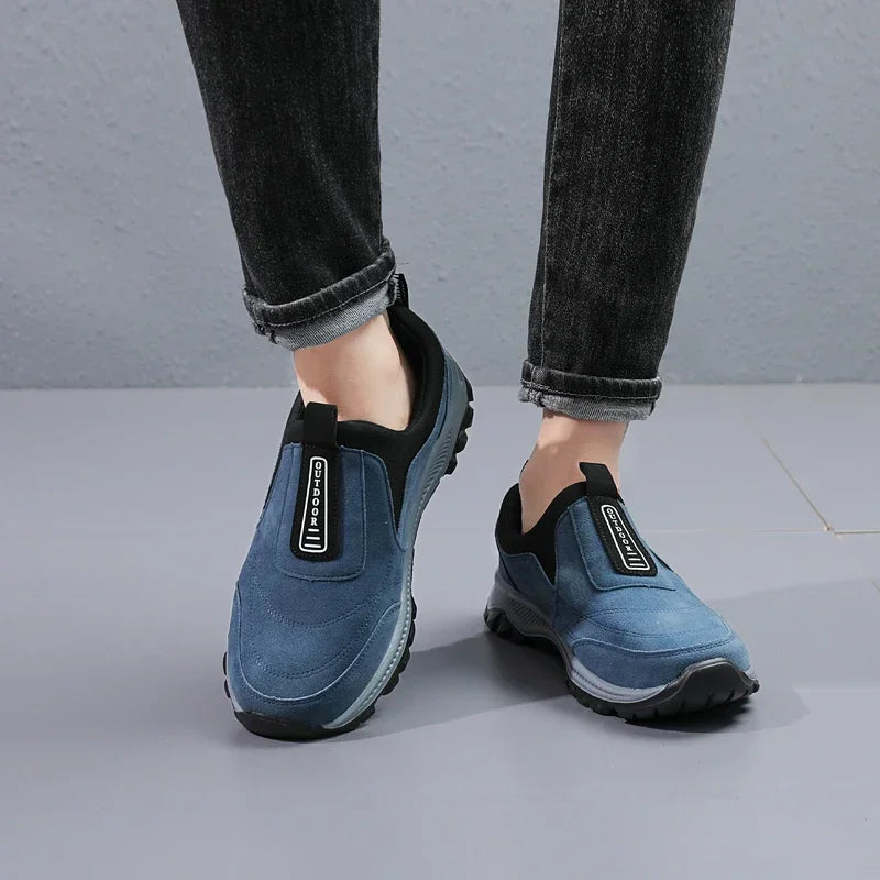 High Quality Indestructible Man Shoe Sneakers Breathable Running Shoes Lightweight Anti-slip Outdoor Men's Sneaker Male Shoes