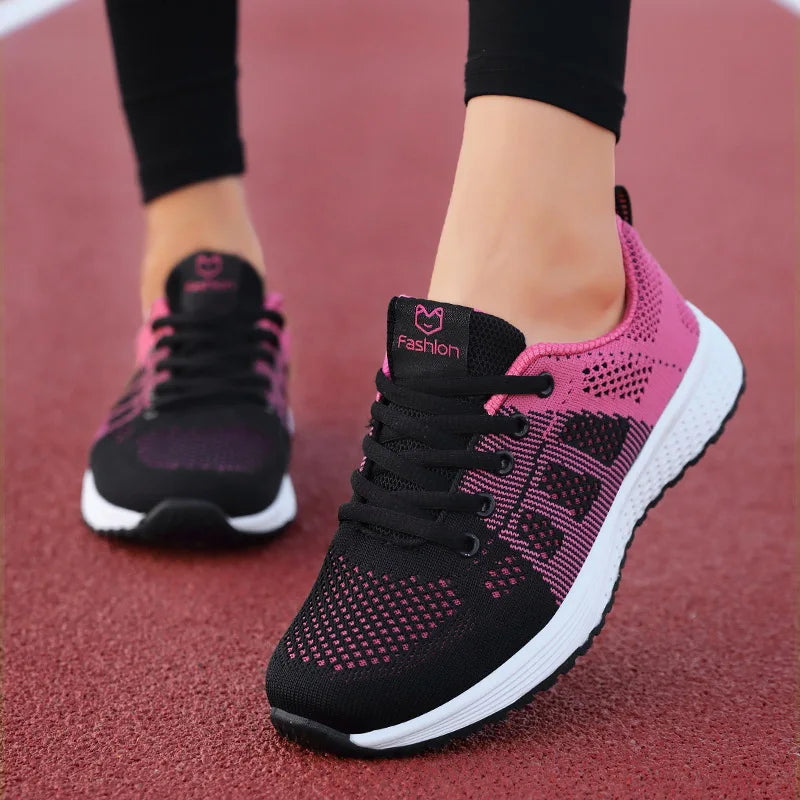 2025 Women Shoes Lightweight Running Shoes For Women Sneakers Comfortable Sport Walking Shoes