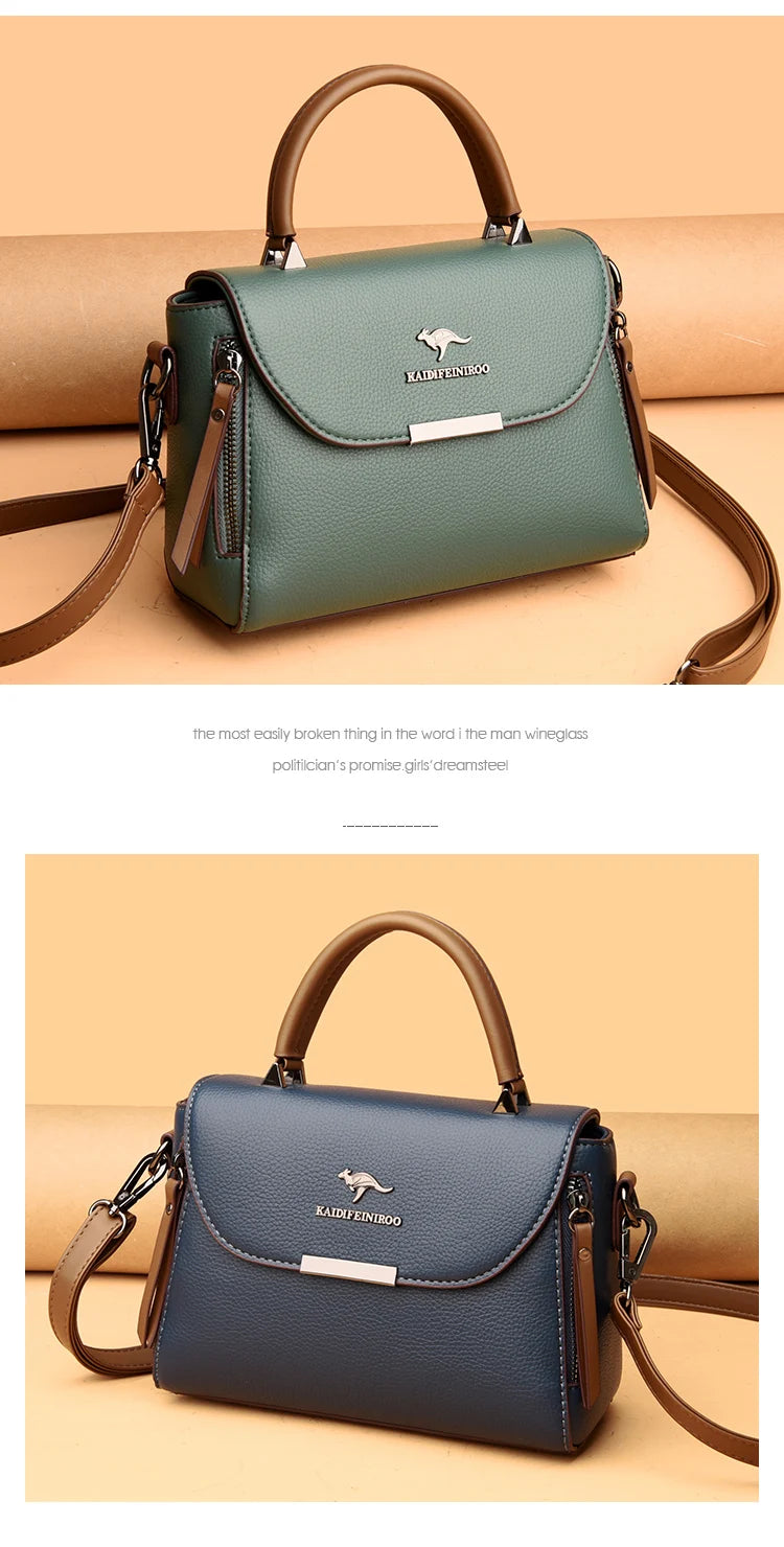 High Quality Pu Leather Casual Crossbody Shoulder Bags for Women 2023 New Luxury Purses and Handbags Women Bags Designer Totes