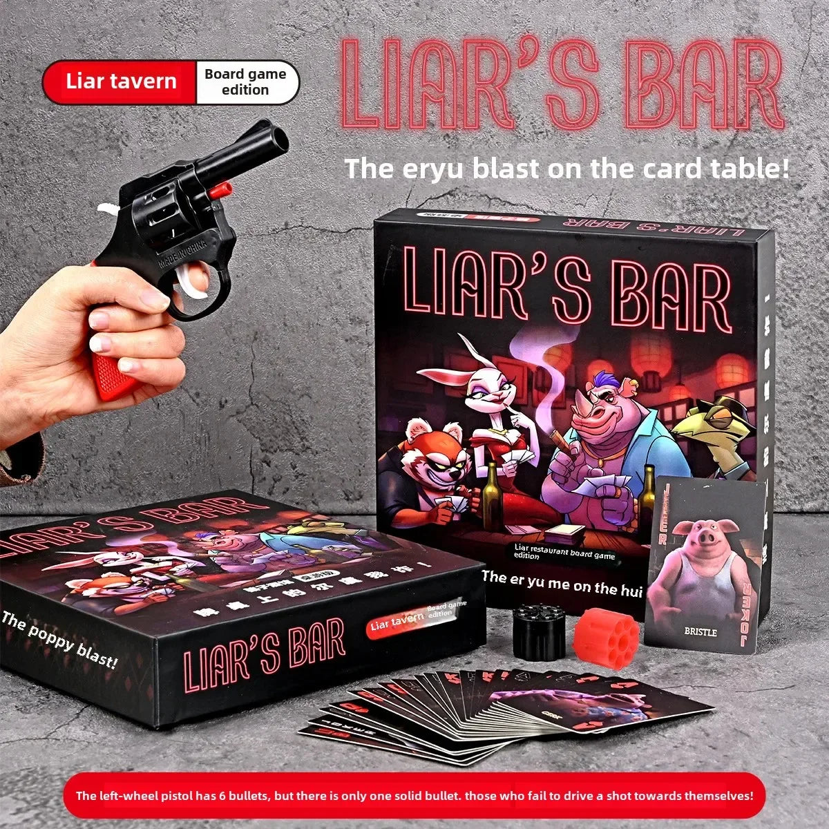 Fraud Pub Table Game Real Physical Cards Popular Poker Cards Game for Partys Gathering Entertainment from Mainland China