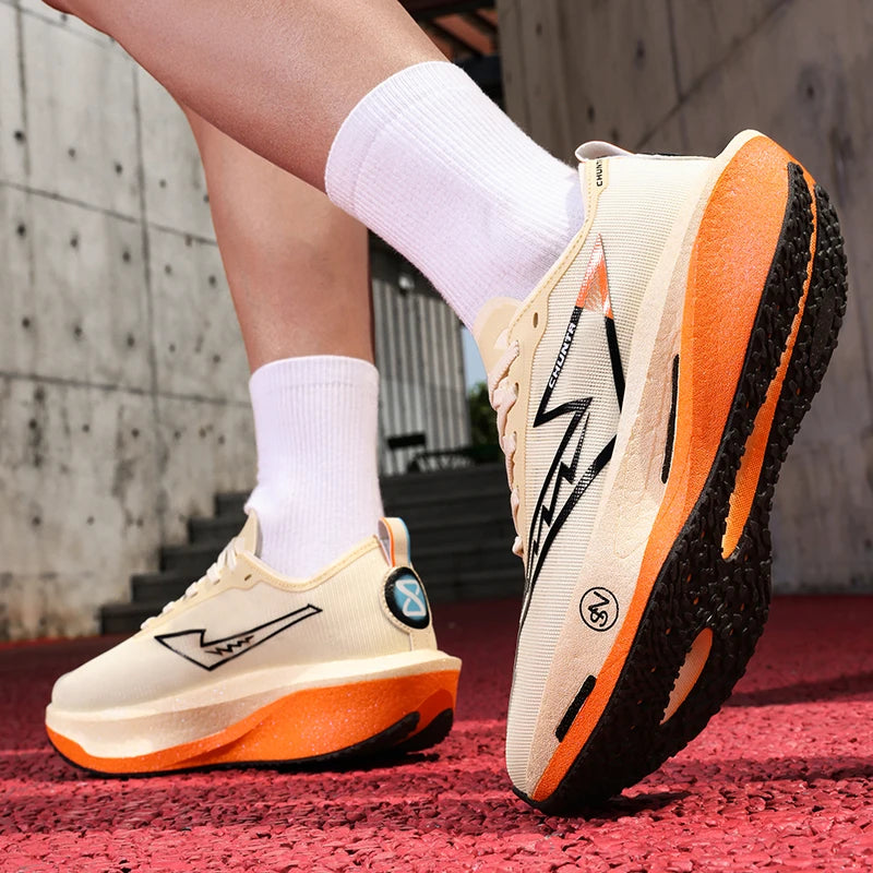 Supercritical E-TPU Marathon Running Shoes Men Women High-quality Road Jogging Shoes Light Comfy Sneakers Mesh Training Shoes