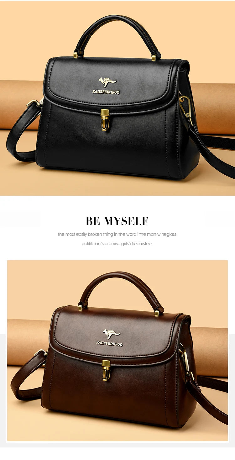 2024 High Quality Ladies Handbag And Purse Casual Totes Messenger Bag Fashion Leather Designer Crossbody Shoulder Bags For Women