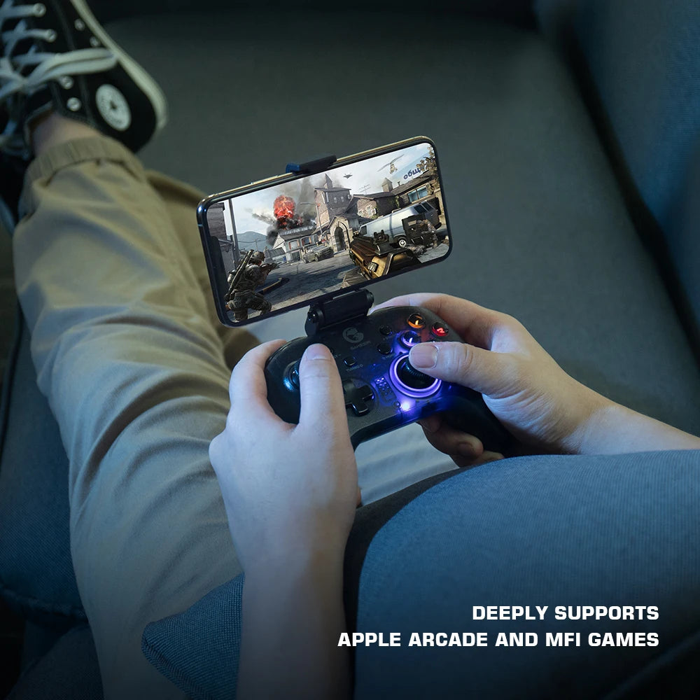 GameSir T4 Pro 2.4G Wireless Mobile Controller Bluetooth Gamepad with 6-axis Gyro for Nintendo Switch Android iPhone PC Joystick