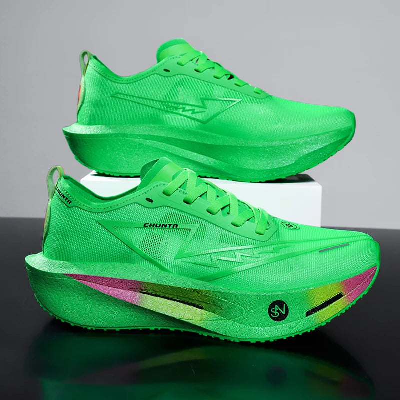Supercritical E-TPU Marathon Running Shoes Men Women High-quality Road Jogging Shoes Light Comfy Sneakers Mesh Training Shoes