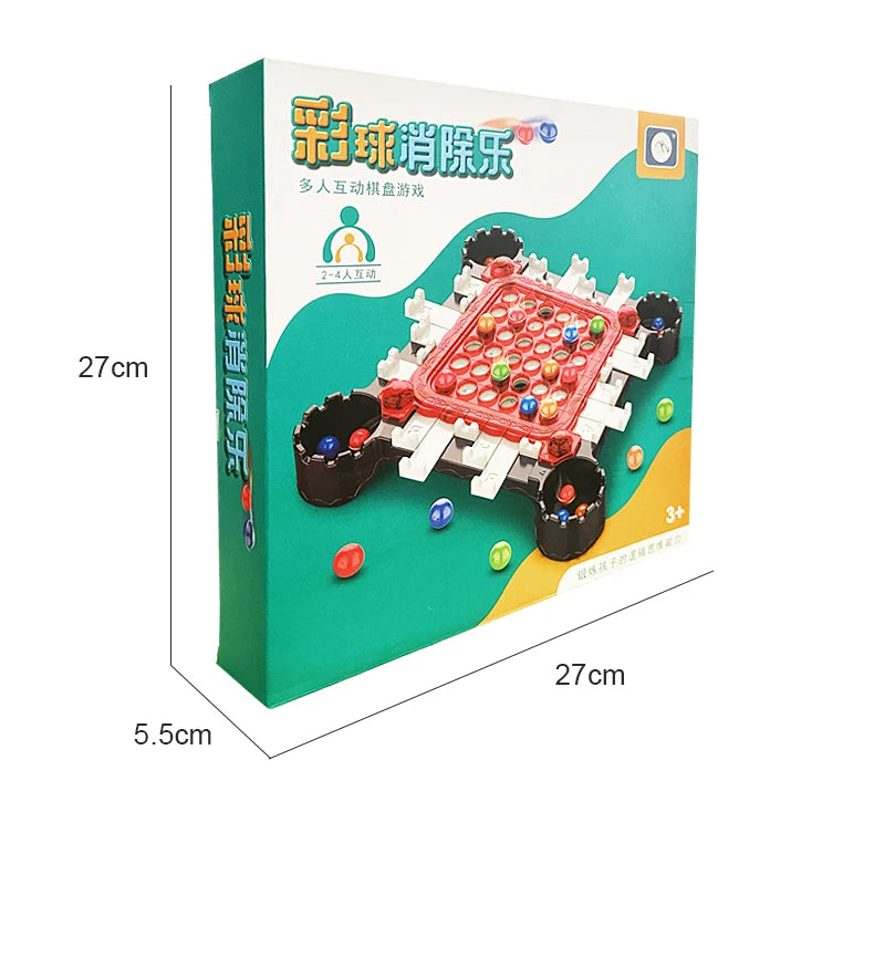 Children's Puzzle Game Toys Color Beads Elimination Board Game Educational Logical Thinking Training Party Game kid interaction
