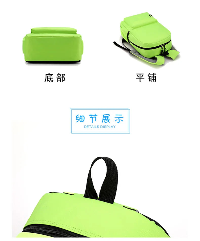 New Disney Stitch Backpack Cute Cartoon Letter Printed Kids Backpacks Kawaii Boys Girls Schoolbags Children School Backpack