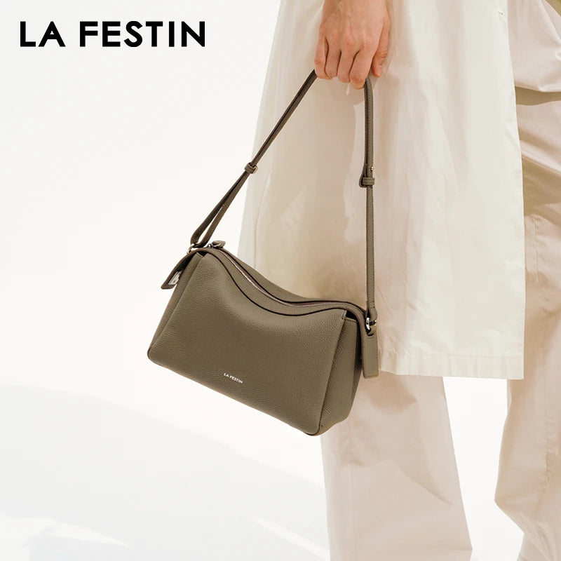 LA FESTIN Original Brand Women's bag 2024 New Shoulder Bag Crossbody Bags Fashion Designer Handbags Ladies Purs