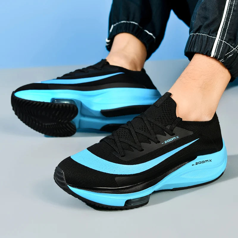 Original Sneakers Men Mesh Breathable Comfortable Lace-up Flat Outdoor Running Shoes Luxury Design Trendy Tennis Shoes for Women