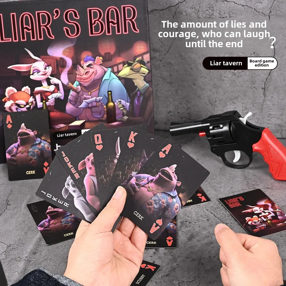 Fraud Pub Table Game Real Physical Cards Popular Poker Cards Game for Partys Gathering Entertainment from Mainland China