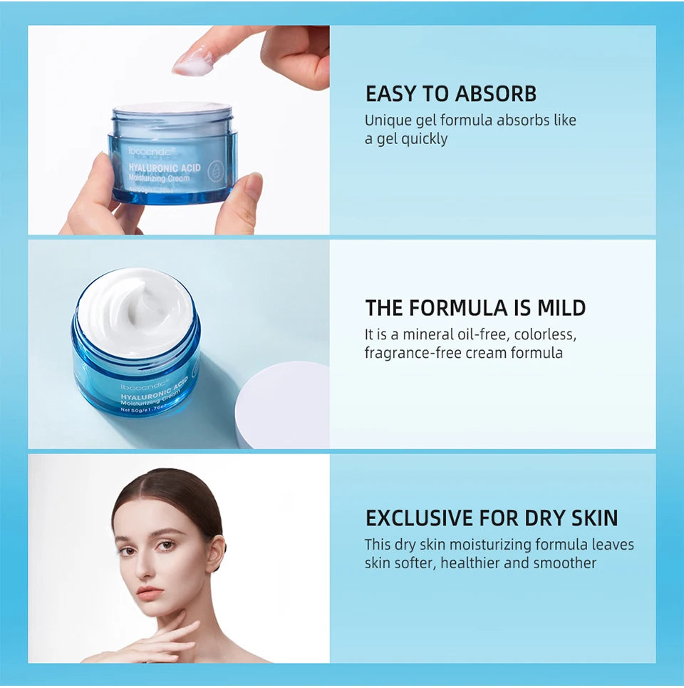 Hydro Boost Hyaluronic Acid Hydrating Face Moisturizer Gel-Cream to Hydrate and Smooth Extra-Dry Skin