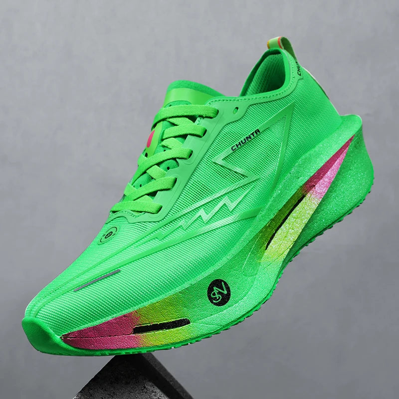 Supercritical E-TPU Marathon Running Shoes Men Women High-quality Road Jogging Shoes Light Comfy Sneakers Mesh Training Shoes