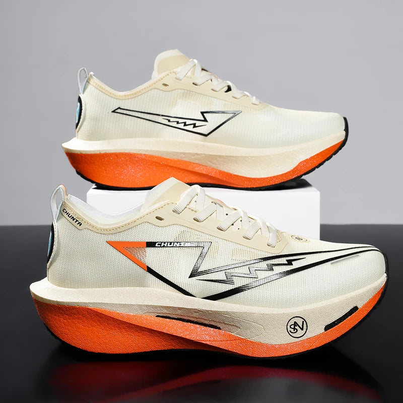 Supercritical E-TPU Marathon Running Shoes Men Women High-quality Road Jogging Shoes Light Comfy Sneakers Mesh Training Shoes