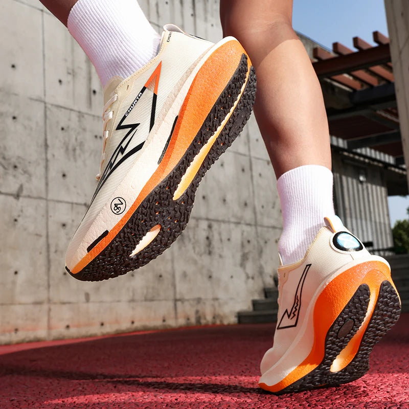 Supercritical E-TPU Marathon Running Shoes Men Women High-quality Road Jogging Shoes Light Comfy Sneakers Mesh Training Shoes