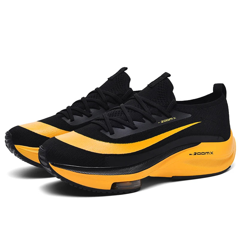 Original Sneakers Men Mesh Breathable Comfortable Lace-up Flat Outdoor Running Shoes Luxury Design Trendy Tennis Shoes for Women