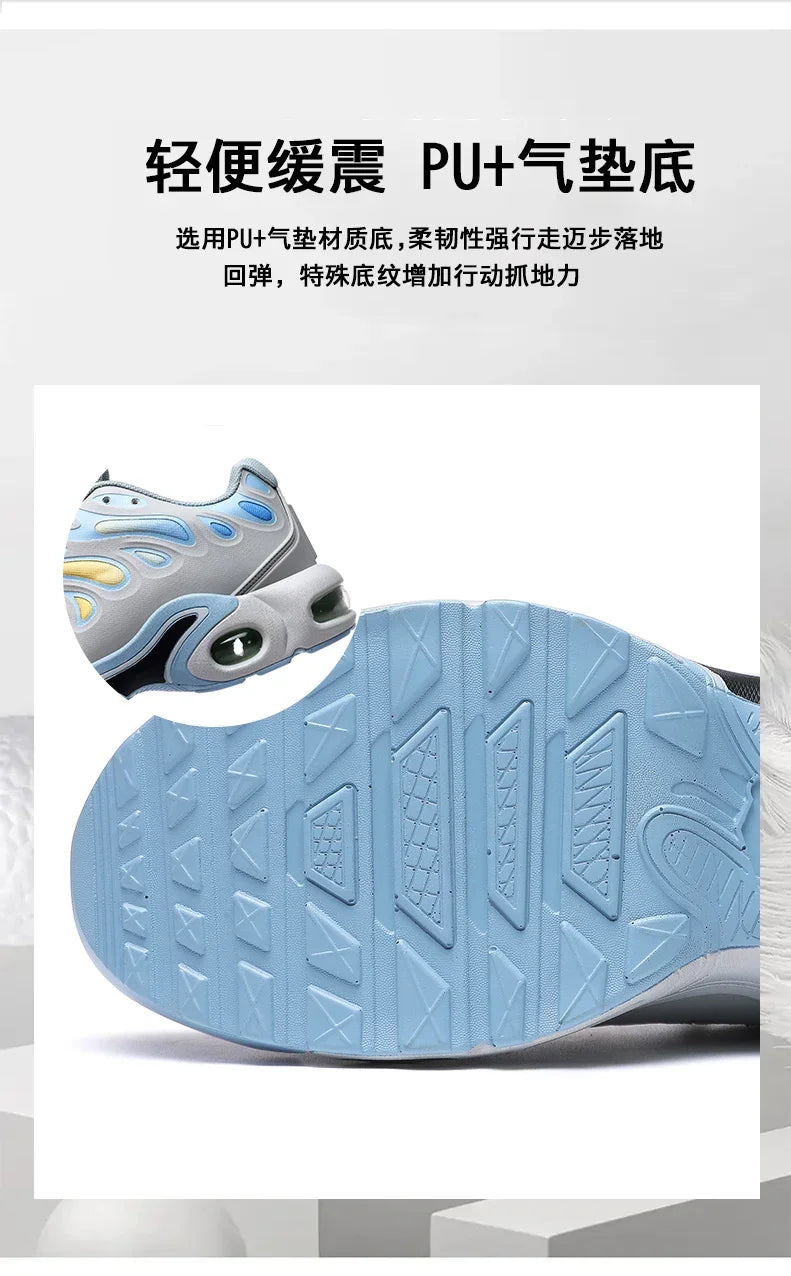 Men&Women Casual Shoes Versatile Outdoor Walking Non-slip Wear Resistant Men's Gym Jogging Soft Cozy Air Cushion Sports Shoes
