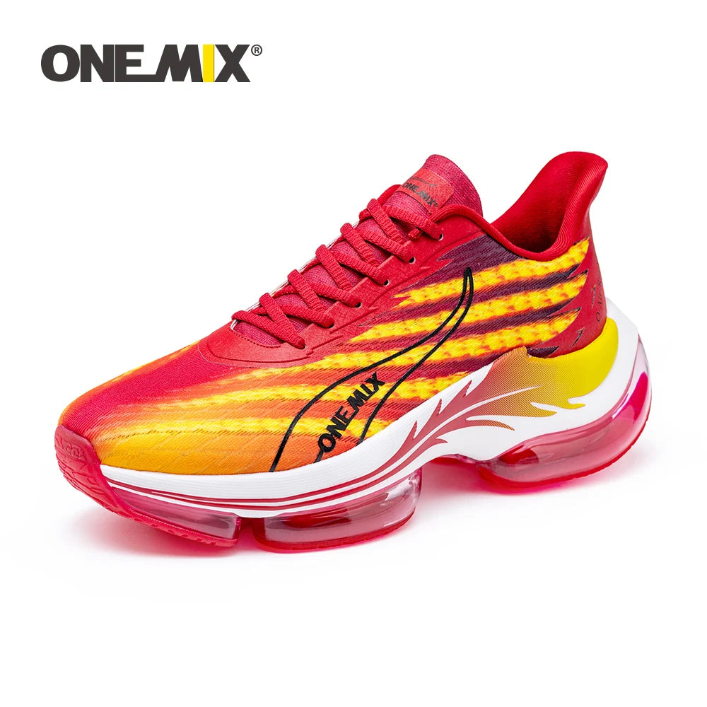 ONEMIX Fans Extra 20% off Running Shoes Air Cushion Athletic Couple Trainers Sport Jogging Shoes Outdoor Women Walking Sneakers
