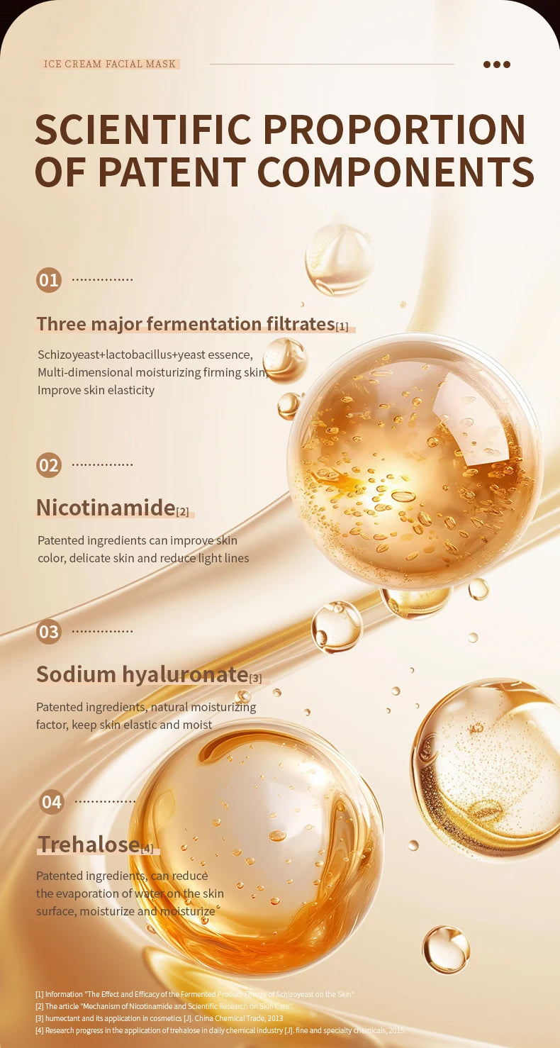 FONCE Iced Americano Face Mask  - Instant Refresh & Hydration (Perfect for Summer)