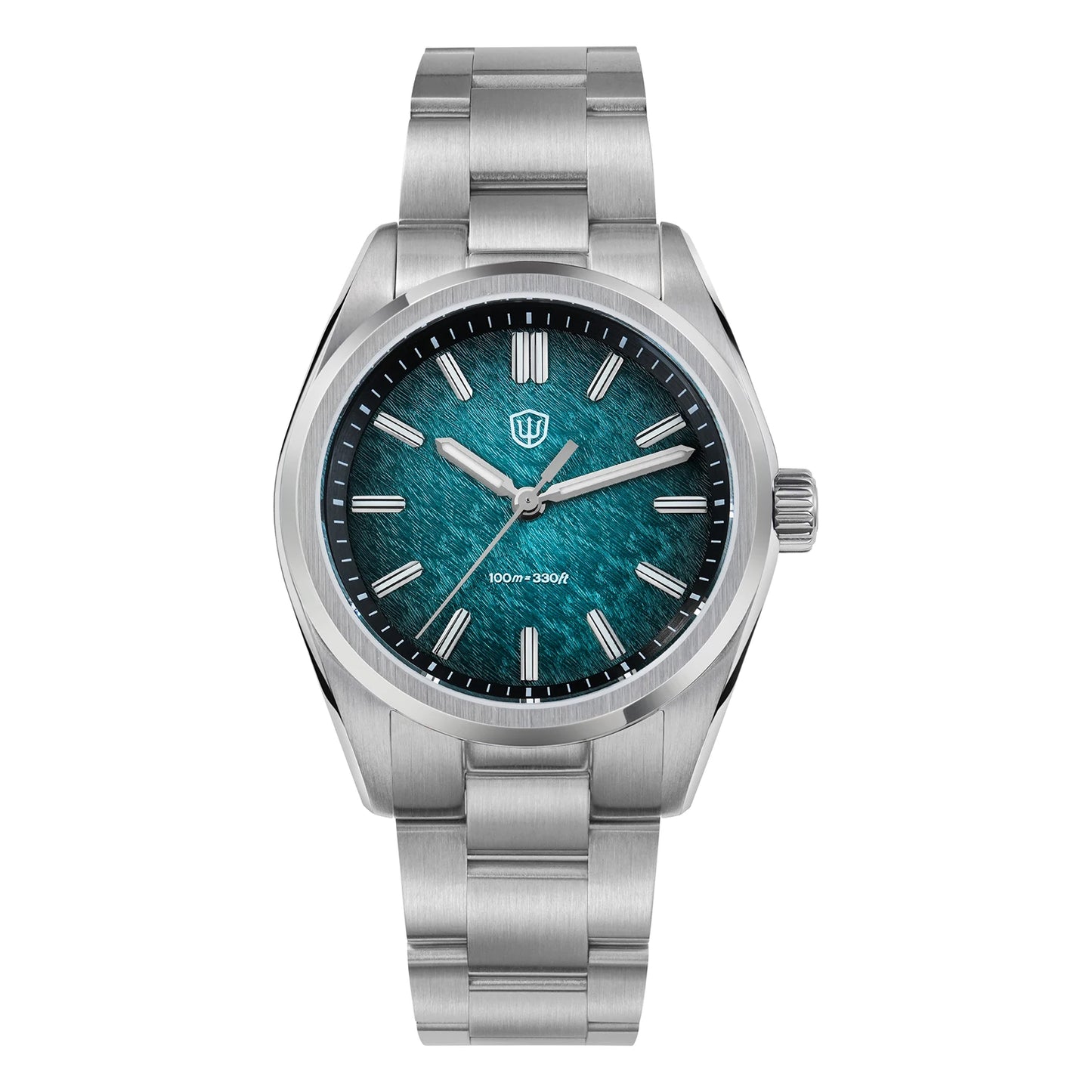 Watchdives WD0003B Original Design Aventurine Dial Men Watch VH31 Sweep Seconds Quartz Movement 36mm Watches Luminous Waterproof
