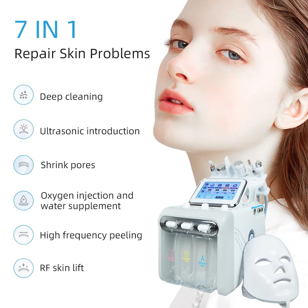 Missheart Professional Beauty Facial Machine  Hydra Aqua Deep Cleaning Skin Care Device（ EU /UK /US Fast Shipping）