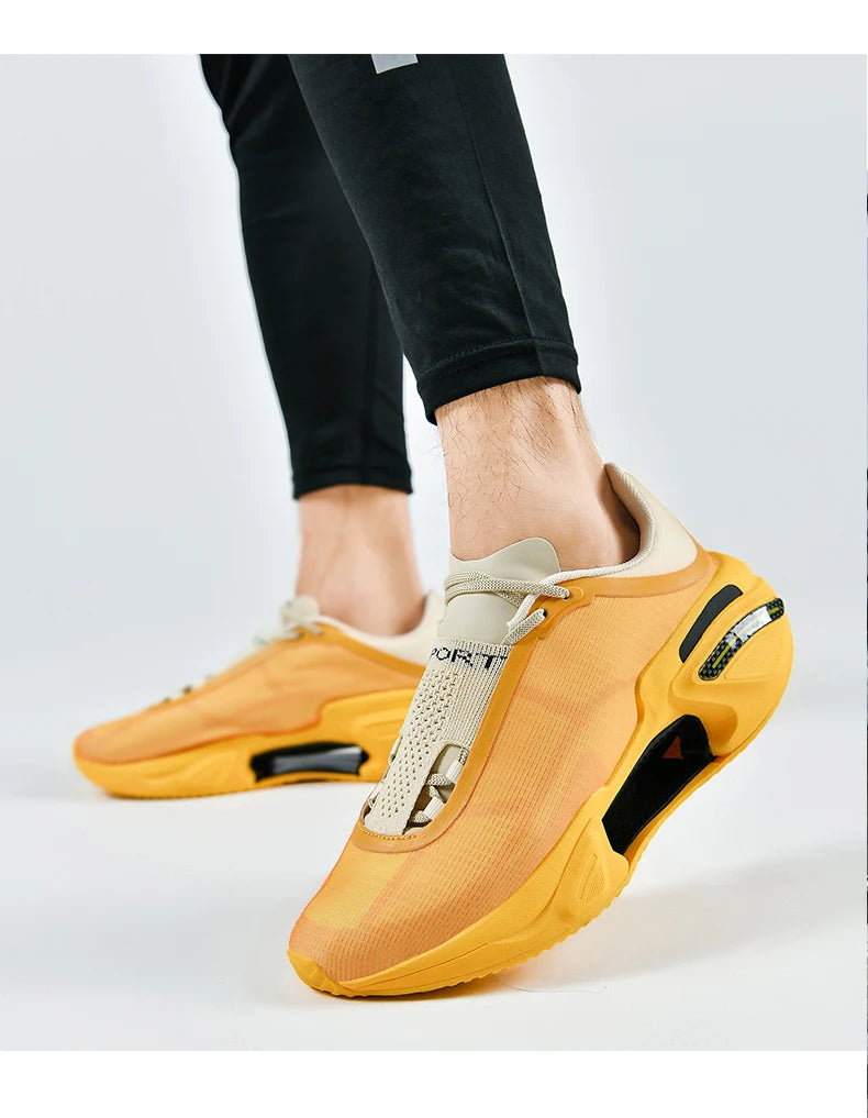 2025 New Men Sports Breathable Lightweight Comfortable Athletic Nonskid Sneakers Daily Leisure Shopping Walking Marathon Shoes