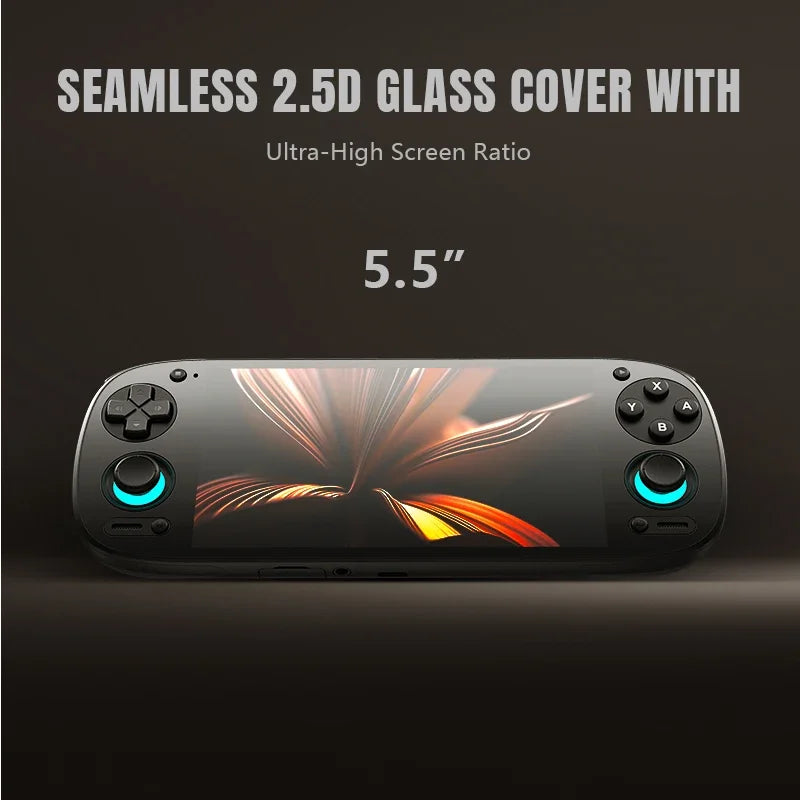 2025 New Retroid Pocket 5 Retro Handheld Game Console Video Game Consoles SD865 512G Android13 OLED Screen PSP Games 5.5 Inch