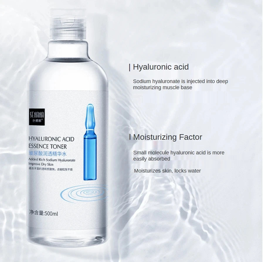 Sadoer 500 mL Essence Water Toner – Niacinamide · Hyaluronic Acid · Arbutin