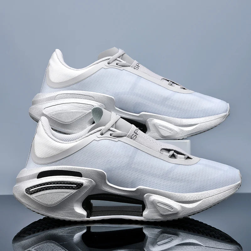 2025 New Men Sports Breathable Lightweight Comfortable Athletic Nonskid Sneakers Daily Leisure Shopping Walking Marathon Shoes