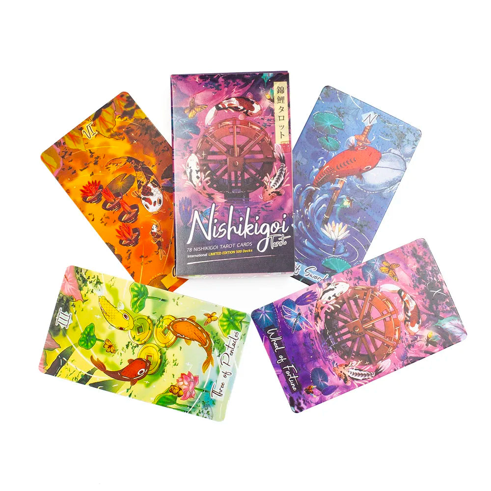78 Card Deck Kitten Tarot Oracle Card Fate Divination Leisure Entertainment Family gatherings Tarot Card Game