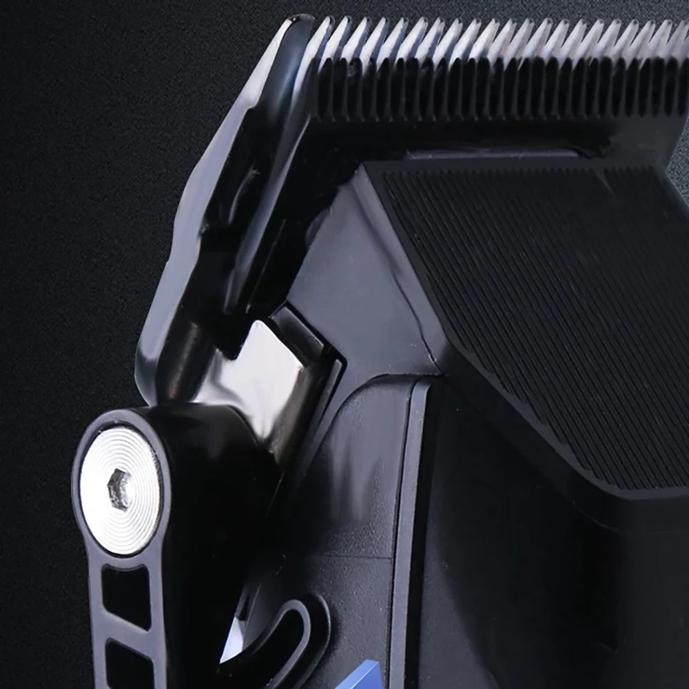 Kemei Professional Barber Hair Clippers USB Rechargeable Cordless Hair Trimmer Powerful Hair Cutting Grooming Machine for Men