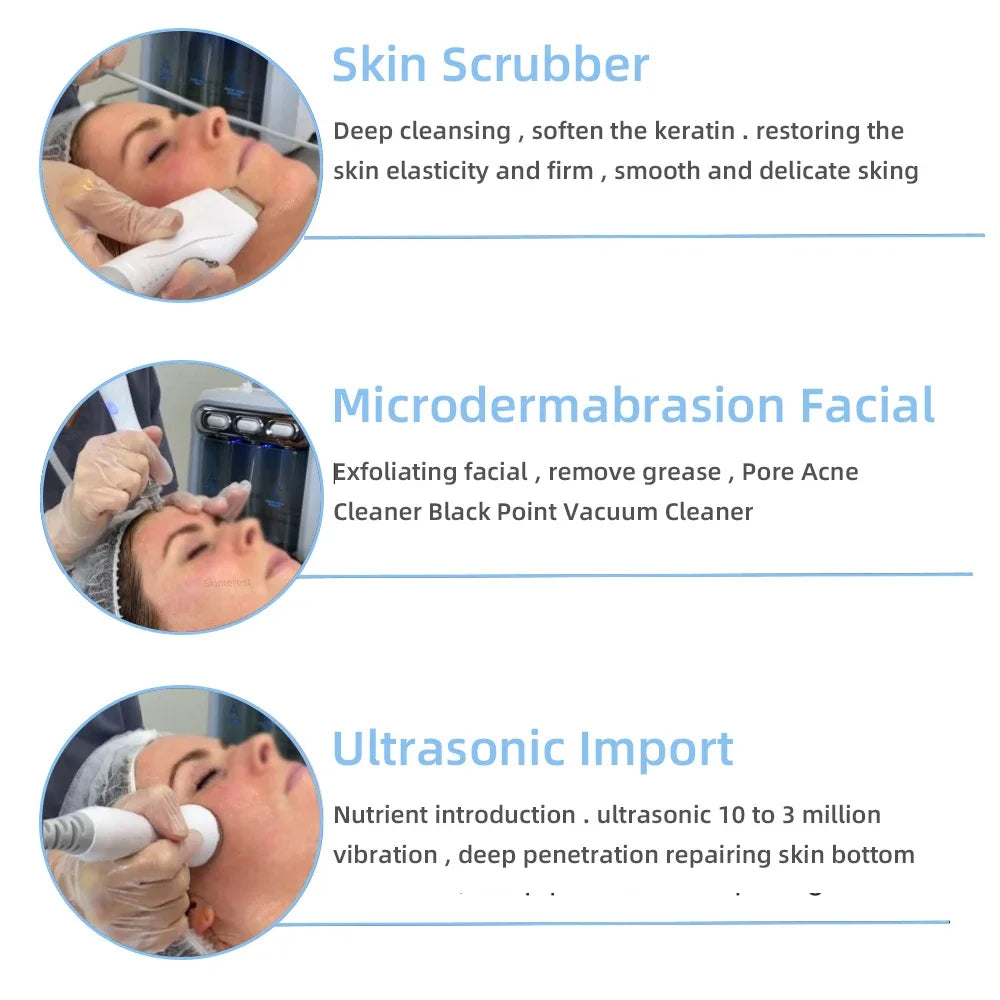 Missheart Professional Beauty Facial Machine  Hydra Aqua Deep Cleaning Skin Care Device（ EU /UK /US Fast Shipping）